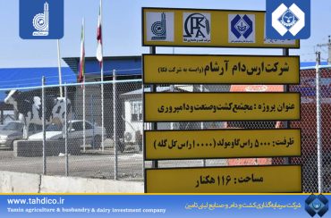 “56% Growth in Raw Milk Production at Aras Dam Arsham Livestock Company”