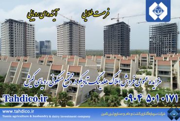 Public Auction Notice for the Sale of Surplus Properties of Tadico Holding (Shasta) on Kish Island (First Round)