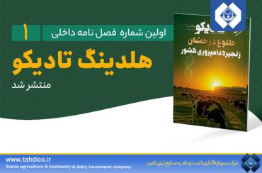 انتشار فصلنامه داخلی هلدینگ تادیکو با پرونده ویژه «دانش‌بنیان، نوآوری و بین‌الملل»