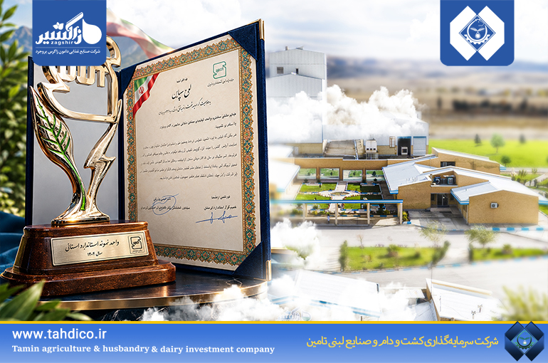 تداوم درخشش کیفیت در هلدینگ تادیکو؛ زاگشیر برای دومین بار واحد نمونه استاندارد لرستان شد